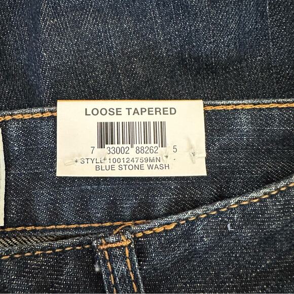 Sun + Stone loose fit tapered jeans dark wash Size 29 - Picture 7 of 7